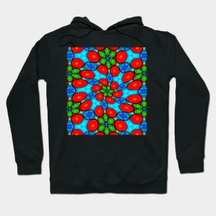 Colorful Paper Flower Hoodie